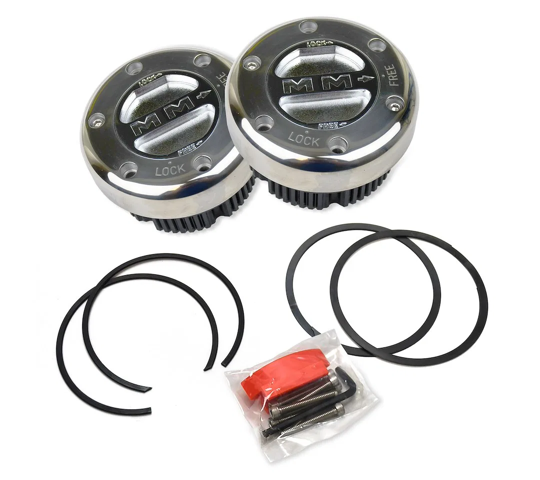 449S/S – MILEMARKER Locking Hub, Manual Dana 50 And 60 30 Spline Internal Mount Set Of 2 Requires Conversion Kit Depe...